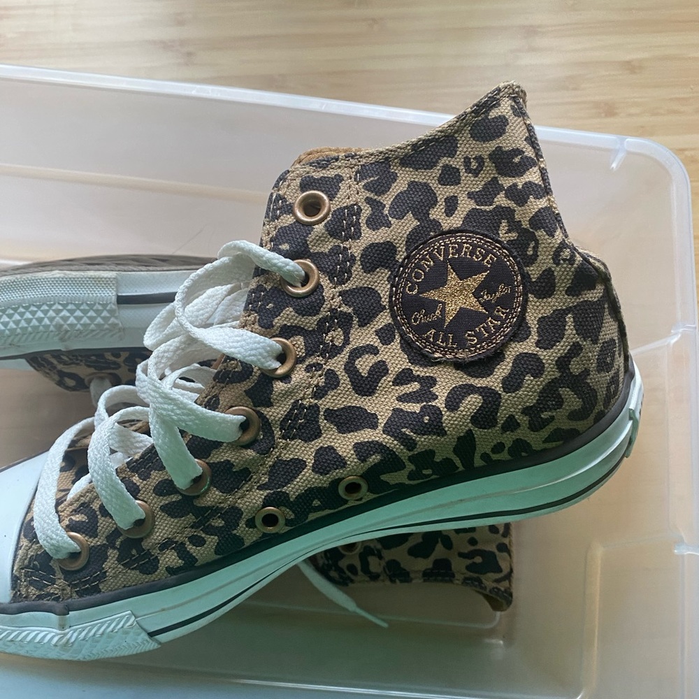 Cheetah Converse High Top